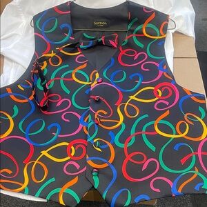 Multicolor Men's Vest
